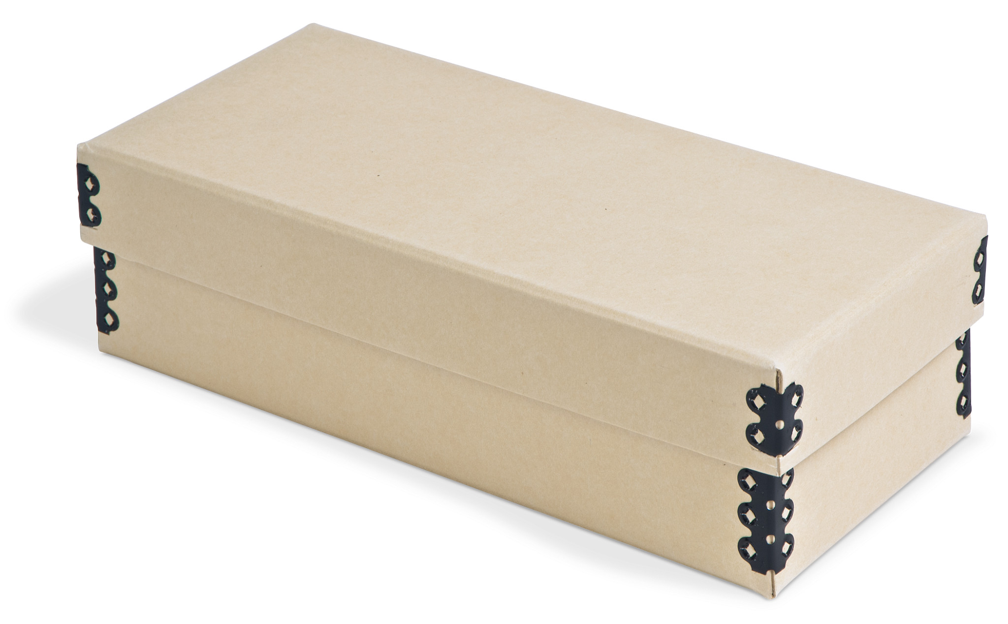 Gaylord Archival® Tan Barrier Board Card File Box