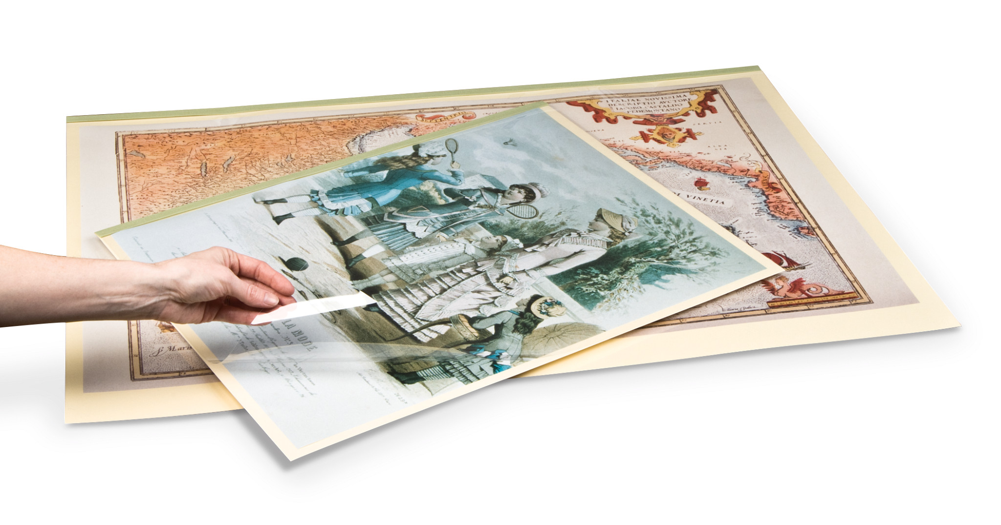 Gaylord Archival® 19 pt. Viewing Folders with 5 mil Archival Polyester Covers (5-Pack)