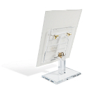 Xibitmount Acrylic Stand shown with Document Mount with Museum Board Support (sold separately)