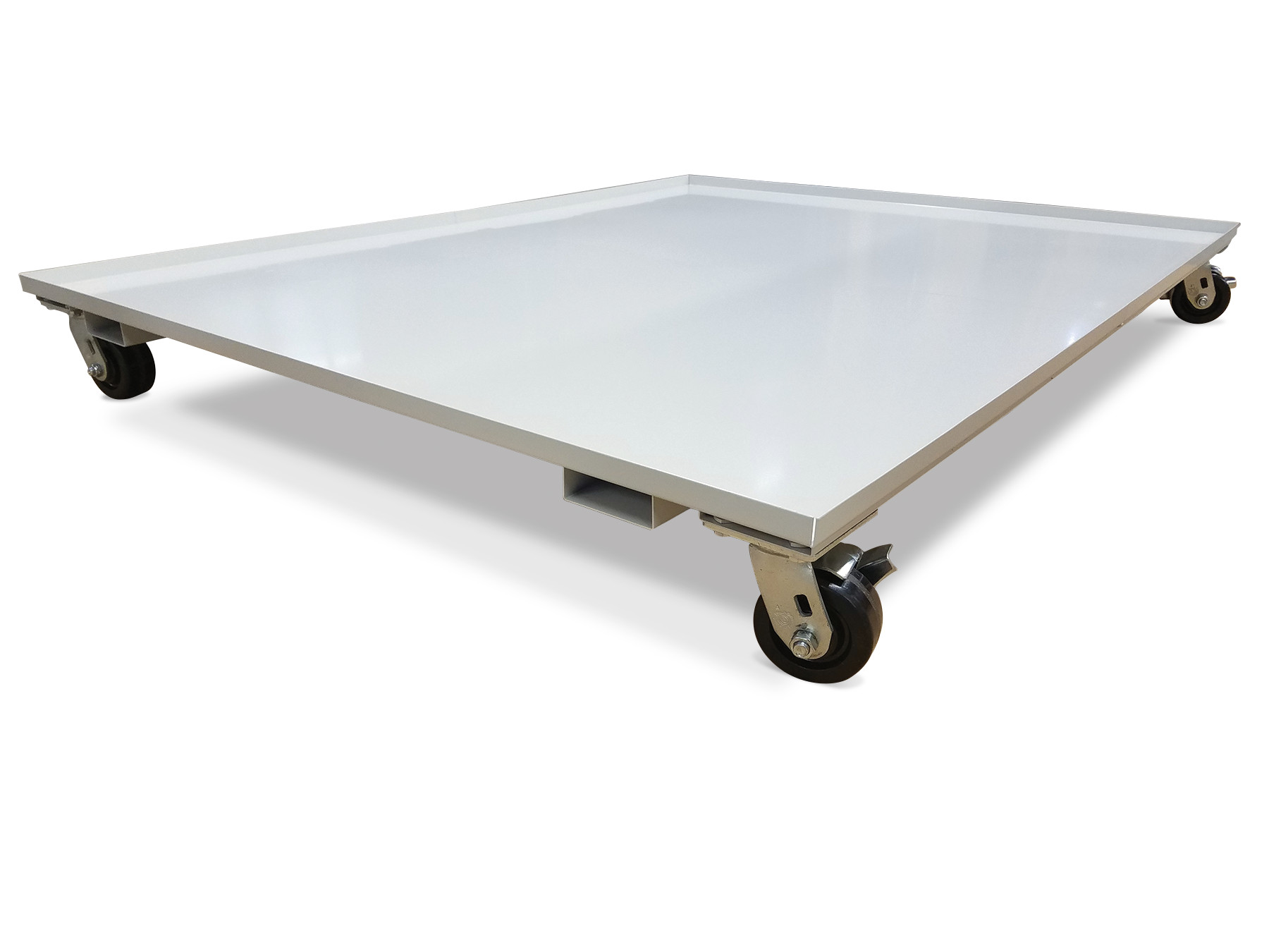 Rolling Base for Full-Depth Museum Cabinets