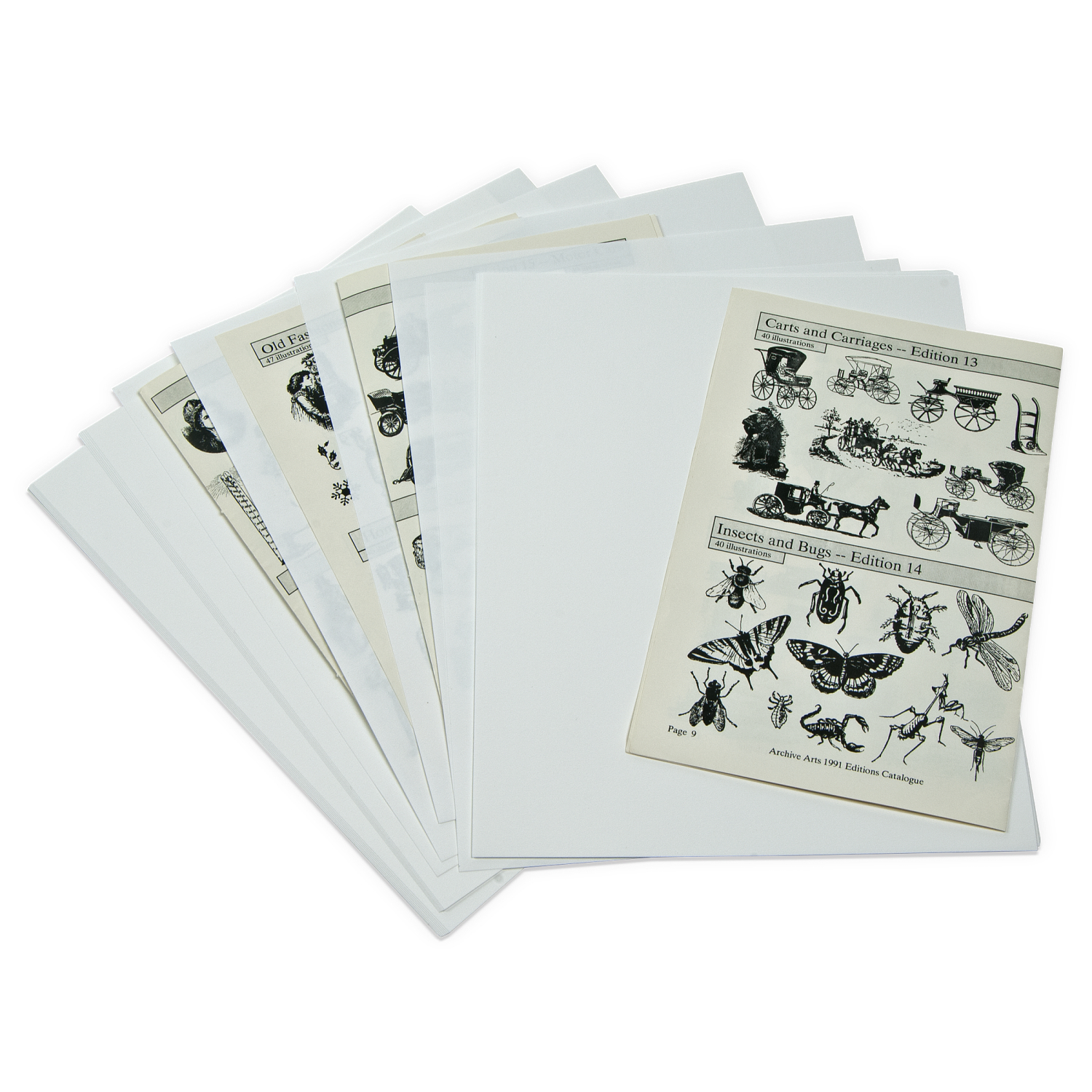 Archival Methods Glassine Interleaving Paper 100-Pack, 20 x 24 20x24, Base Models 125-2024