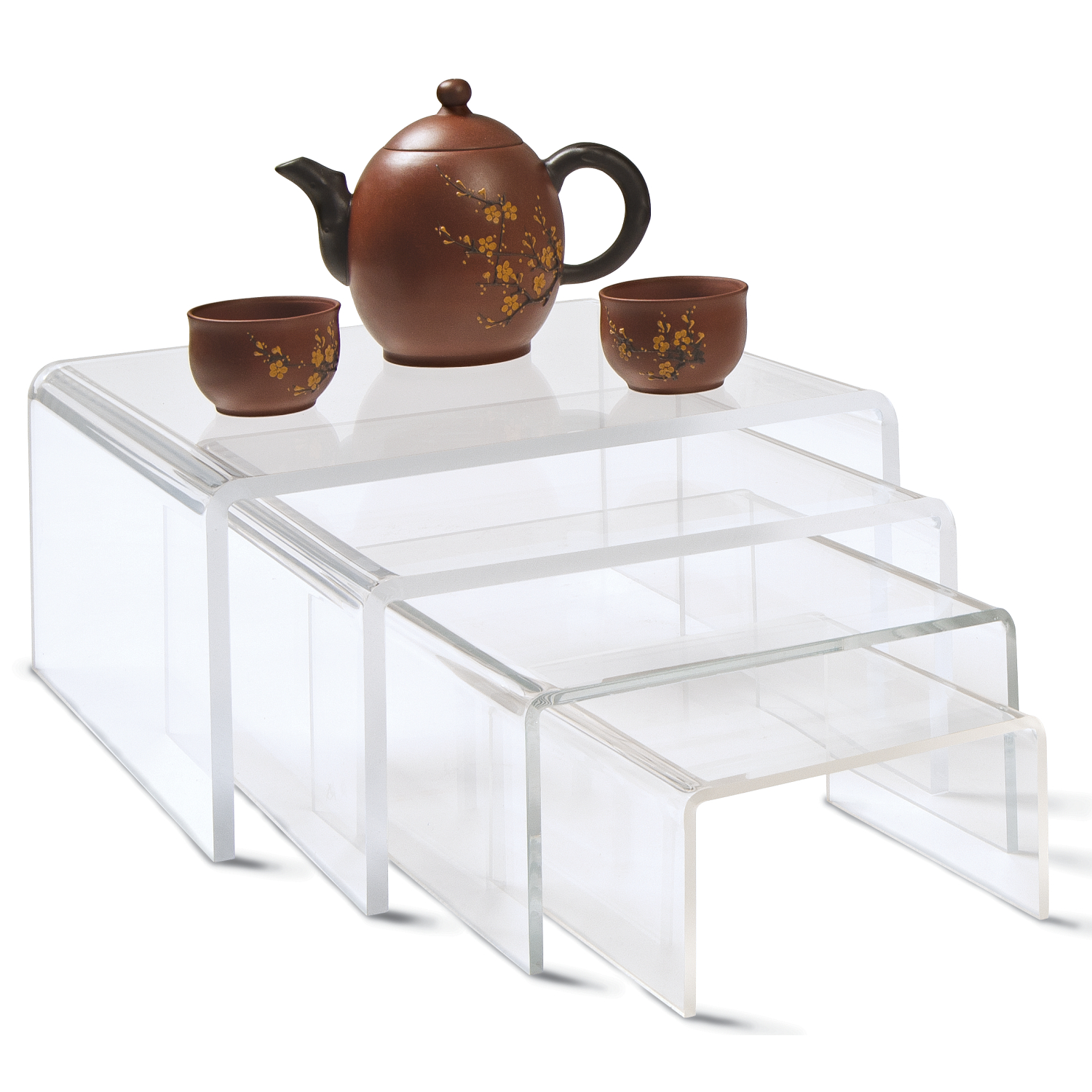 Short Acrylic Display Riser | Risers, Raised Decking & Shelves ...