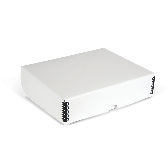 Gaylord Archival&#174; White Barrier Board Clamshell Box