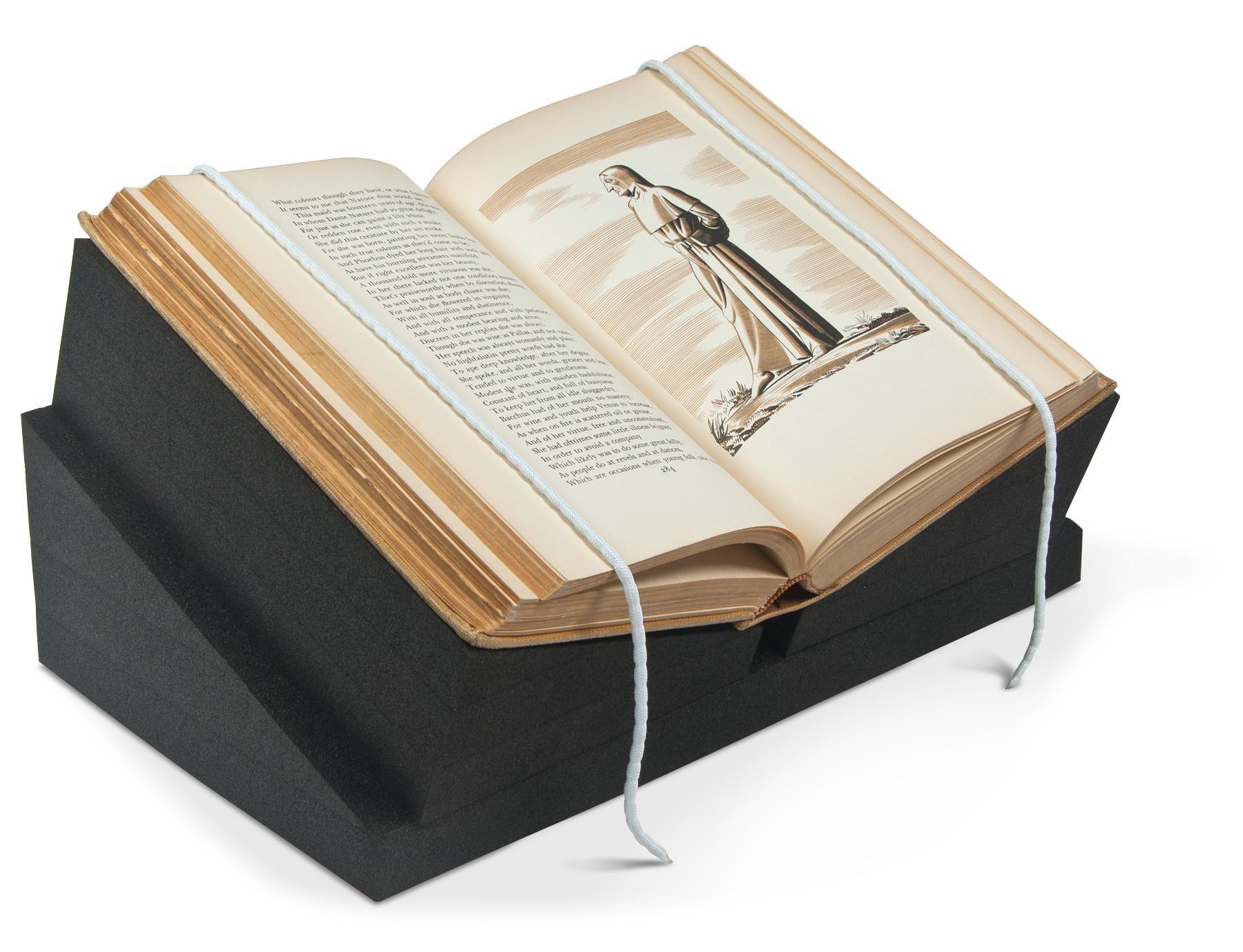 Large Polyethylene Book Mount Set