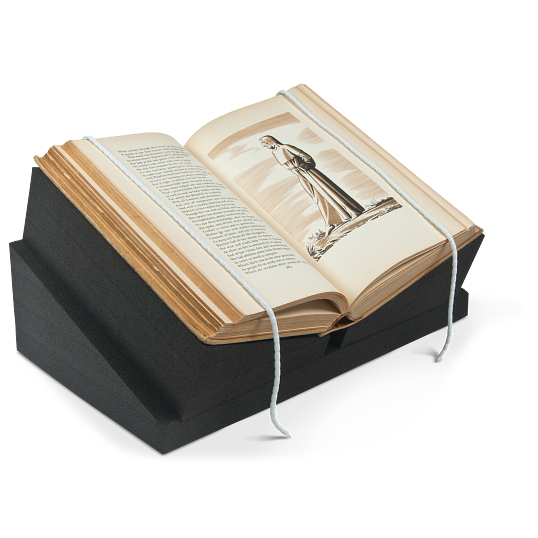 Acrylic Lipped Open Book Cradle, Cradles & Mounts, Display Accessories, Exhibit & Display