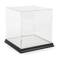 Gaylord Archival&#174; Gem Metallic Venice Frame Acrylic Tabletop Case with Linen-Wrapped Interior