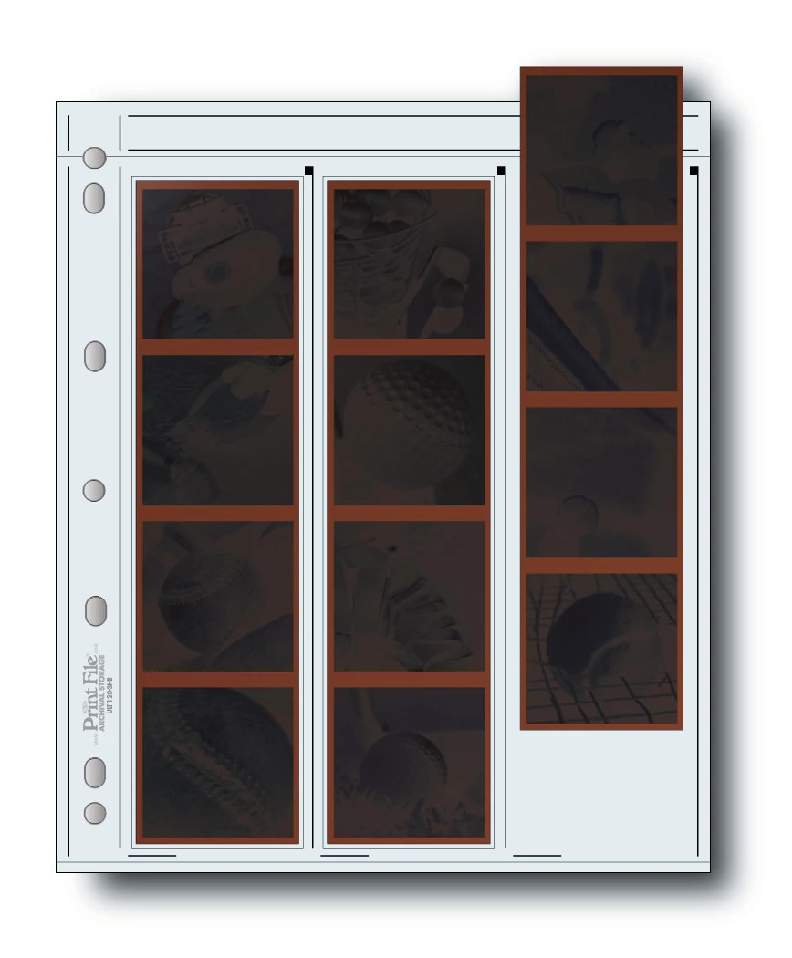 Print File® Ultima Polypropylene 120 Roll Film Negative Preservers (25-Pack)