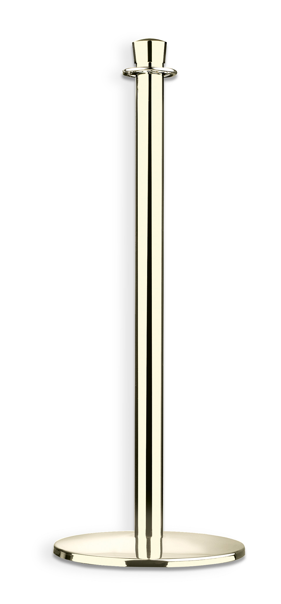 Lawrence Classic Metal Theater Post with Flat Base