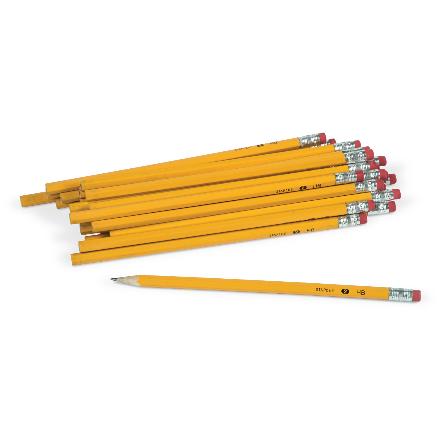 No. 2 Pencil Set - 12 Writing Pencils - White Eraser - Appointed Incense Cedar