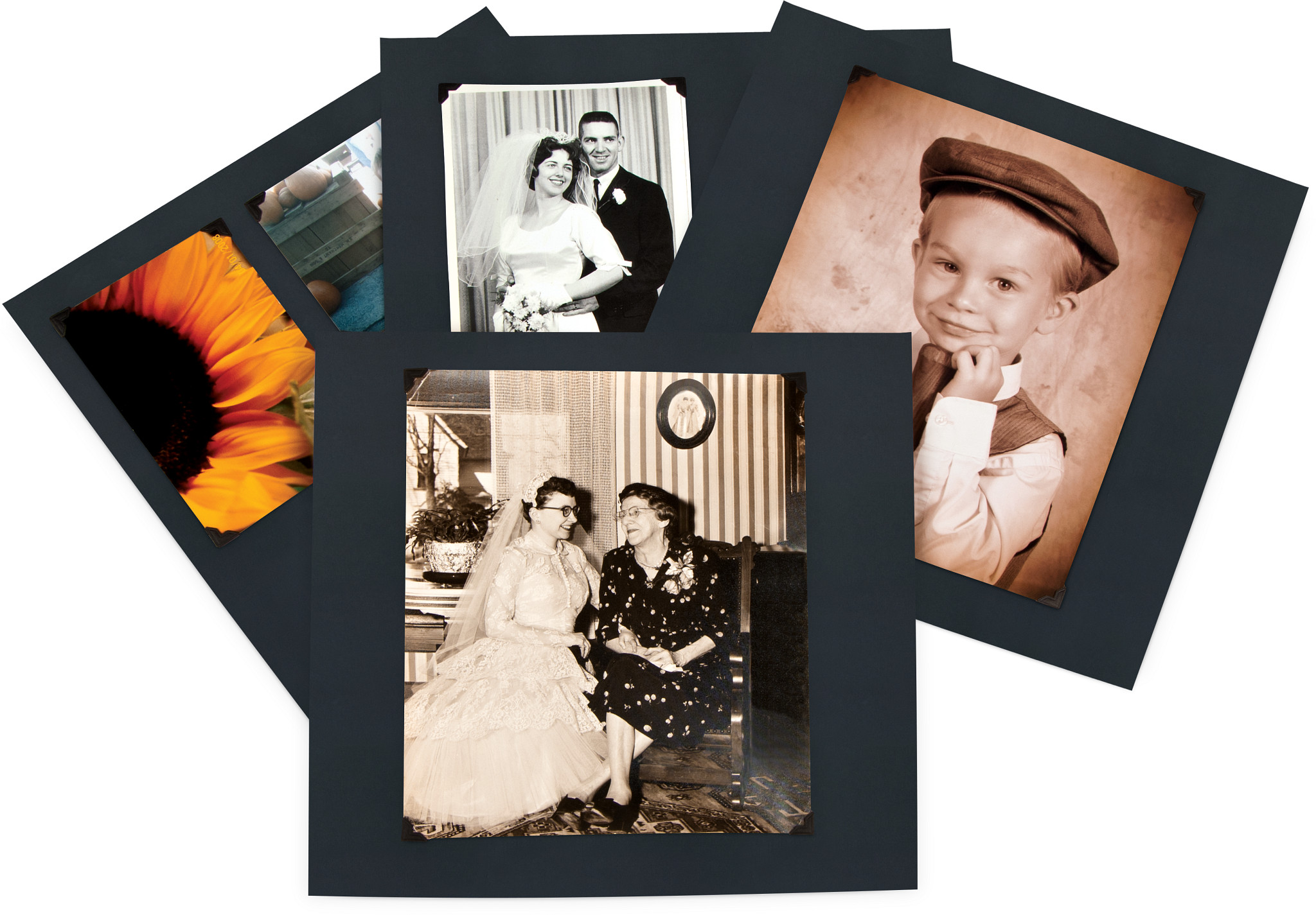 12 x 12" Unpunched Mounting Pages (50-Pack)