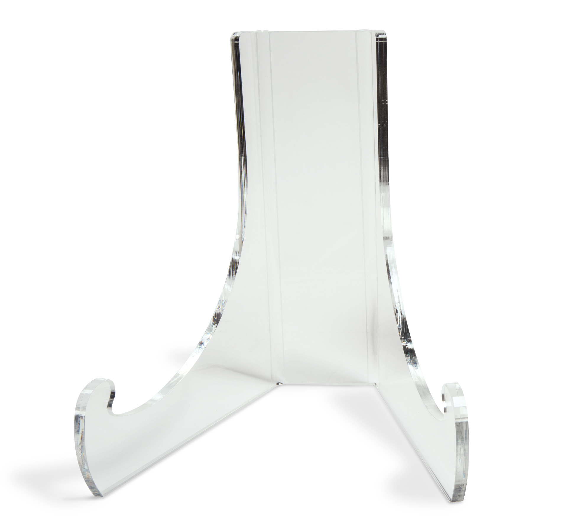 Double Bend Acrylic Bowl Display Easel