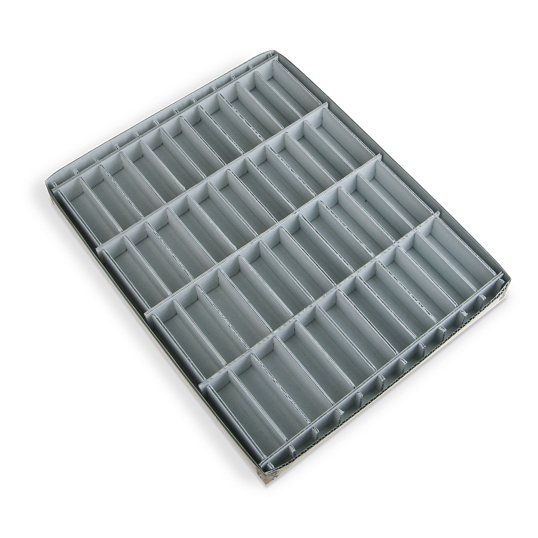 Gaylord Archival&#174; 44-Compartment Blue Artifact Tray