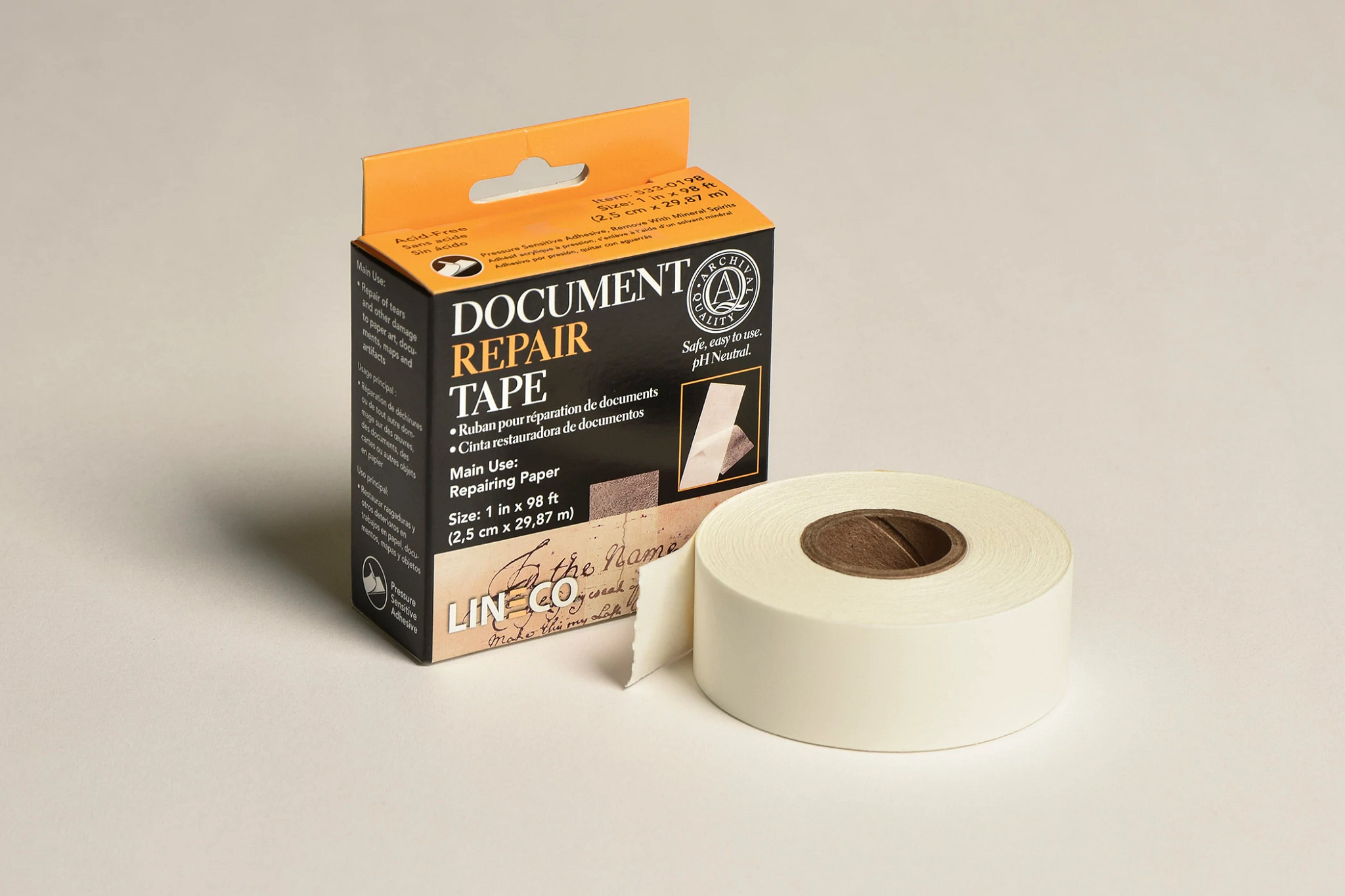 Lineco Document Repair Tape (98 ft.)