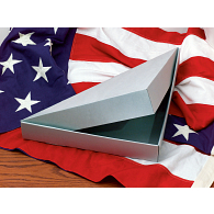 Gaylord Archival&#174; E-flute Clamshell Flag Box