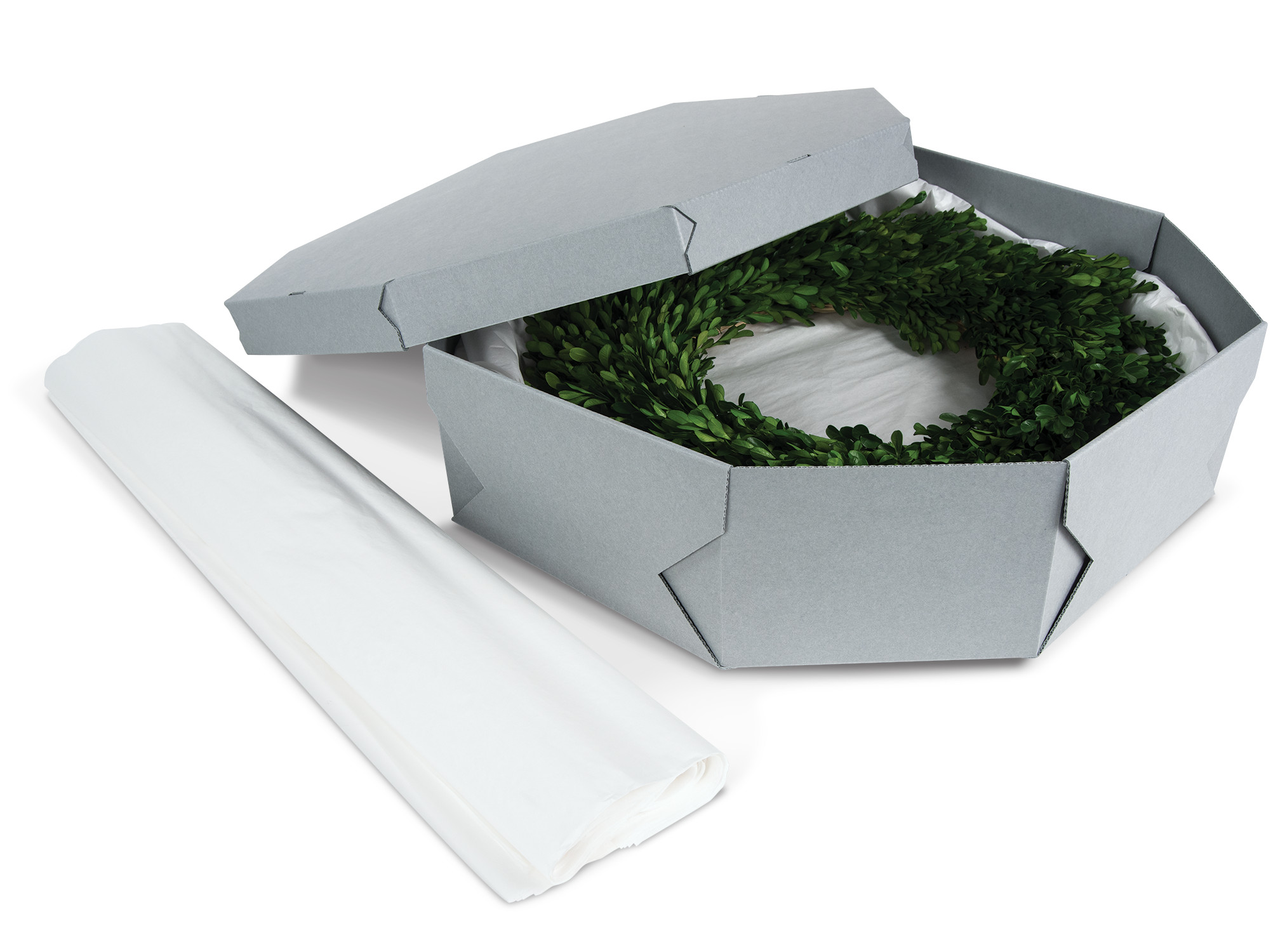 Gaylord Archival® Wreath Storage Box with Tissue