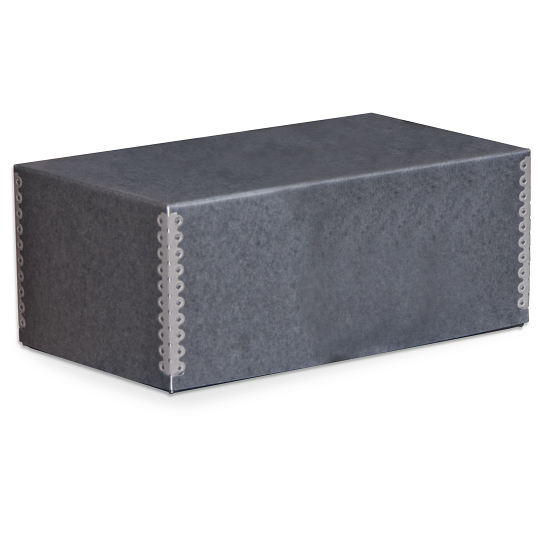 Gaylord Archival&#174; Blue/Grey Barrier Board Shoes Box