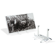 Acrylic Miniature Slab Display Easels (12-Pack)