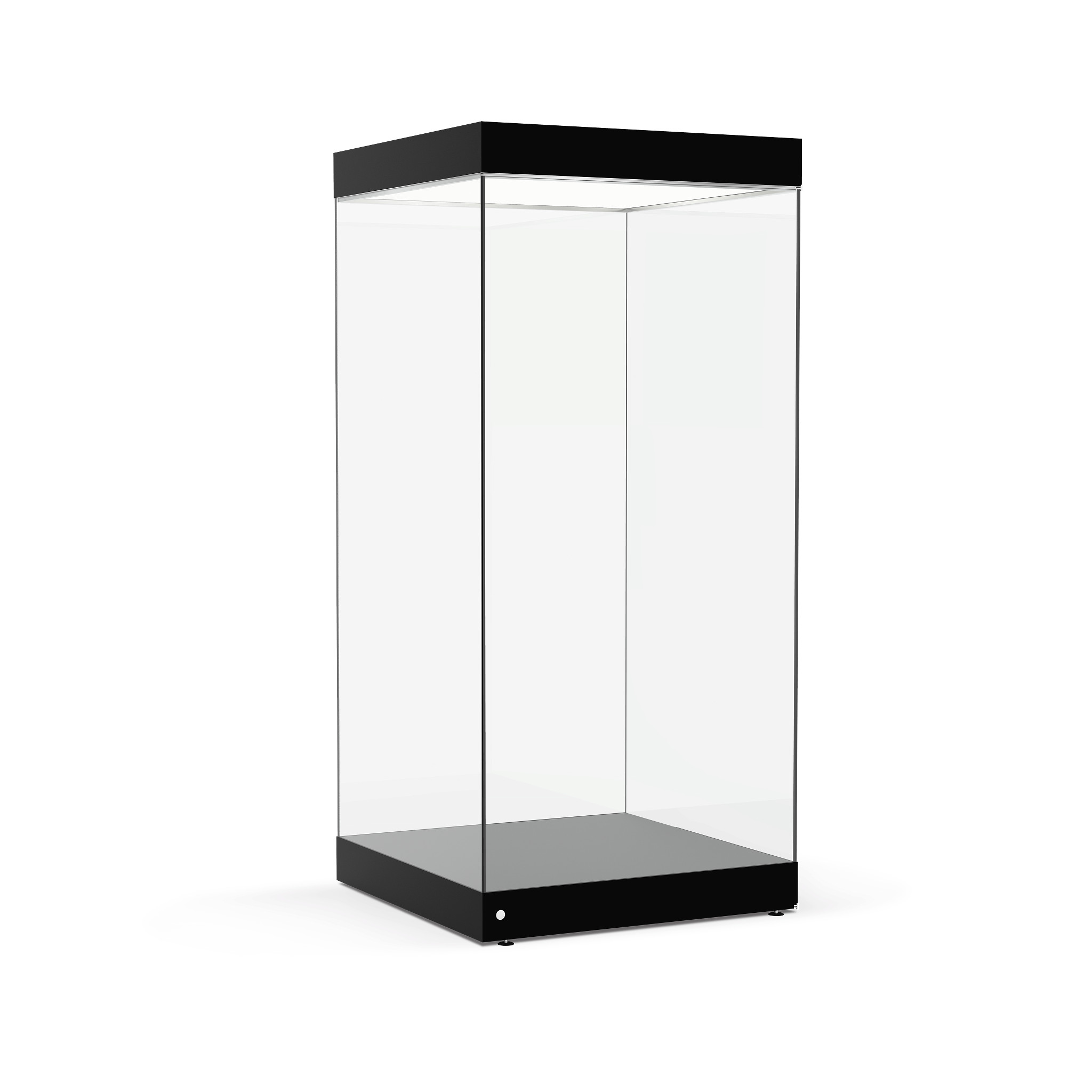 Gaylord Archival® Curator Portico Mannequin Museum Case with LED Light Hood