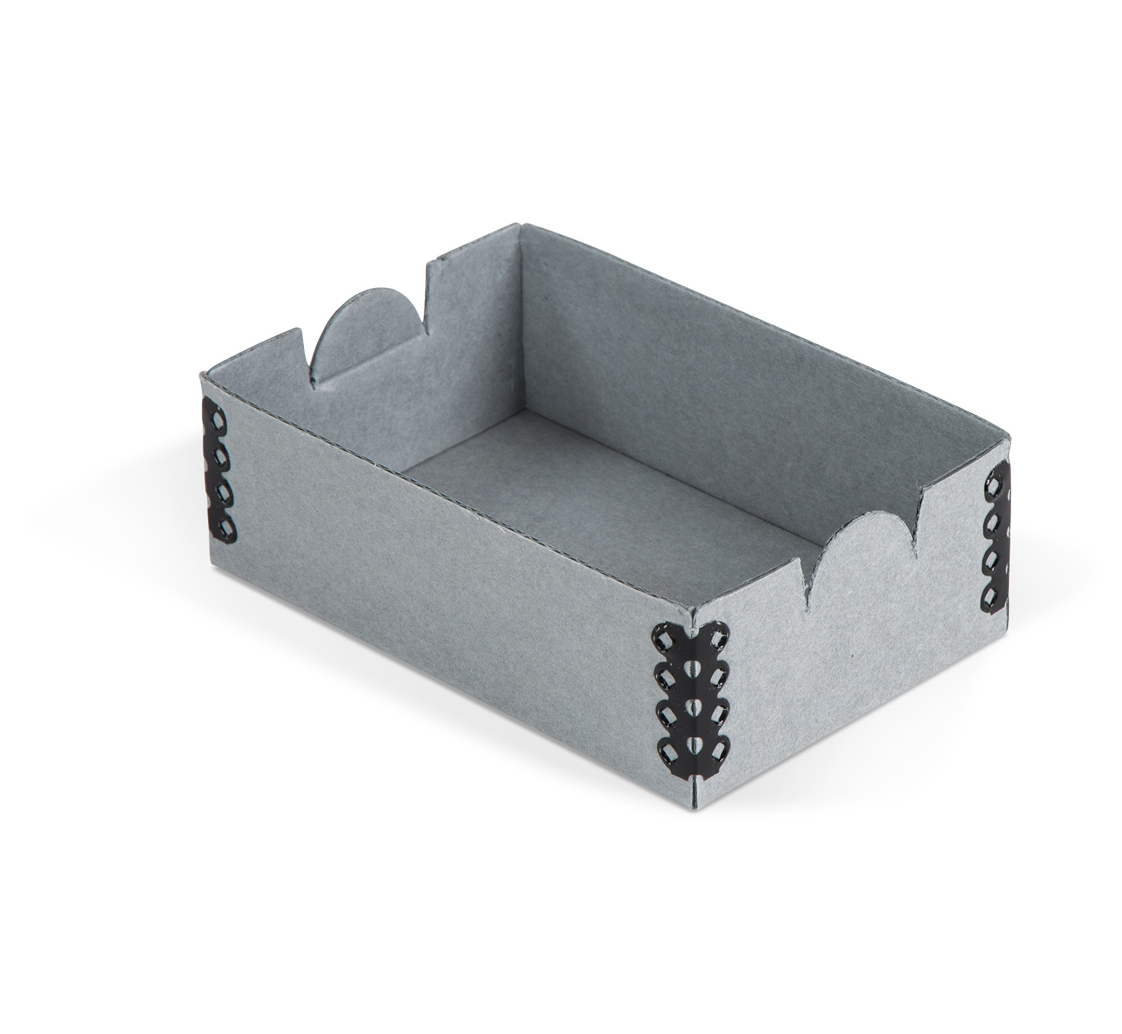 Gaylord Archival® E-flute 3 x 4 1/2" Internal Trays for Modular Box System (4-Pack)