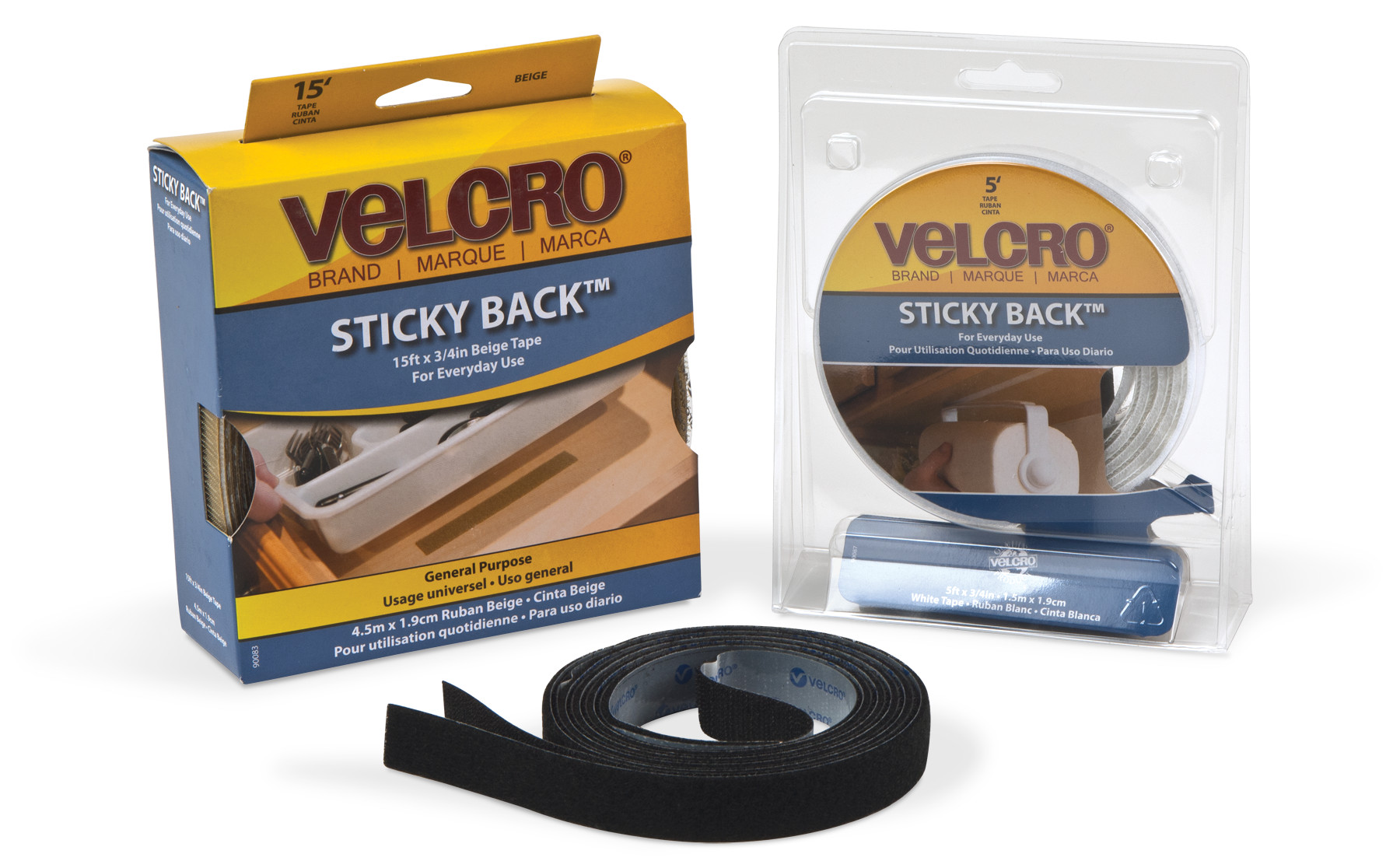VELCRO® Sticky Back® Tape (5 yds.)