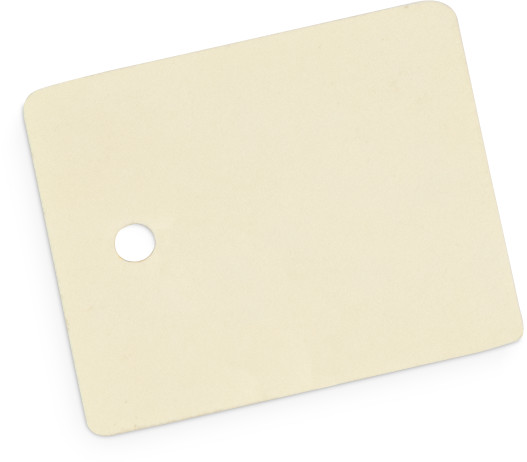 Gaylord Archival® 10 pt. Folder Stock Artifact Tags with Rounded Corners (100-Pack)
