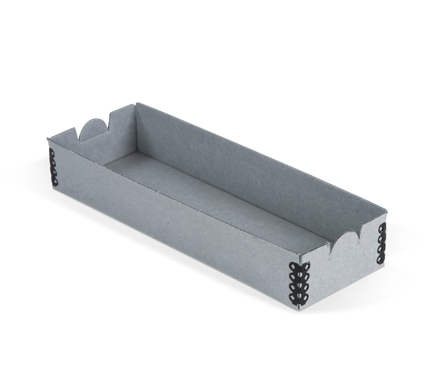 Gaylord Archival® E-flute 3 x 9" Internal Trays for Modular Box System (2-Pack)