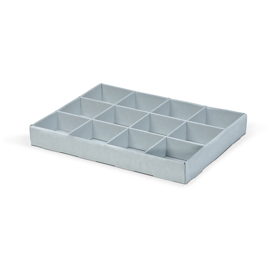 Gaylord Archival&#174; E-flute 12-Capacity Multi-Divider Tray