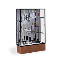 Waddell Reliant Exhibit Case with Mirrored Back