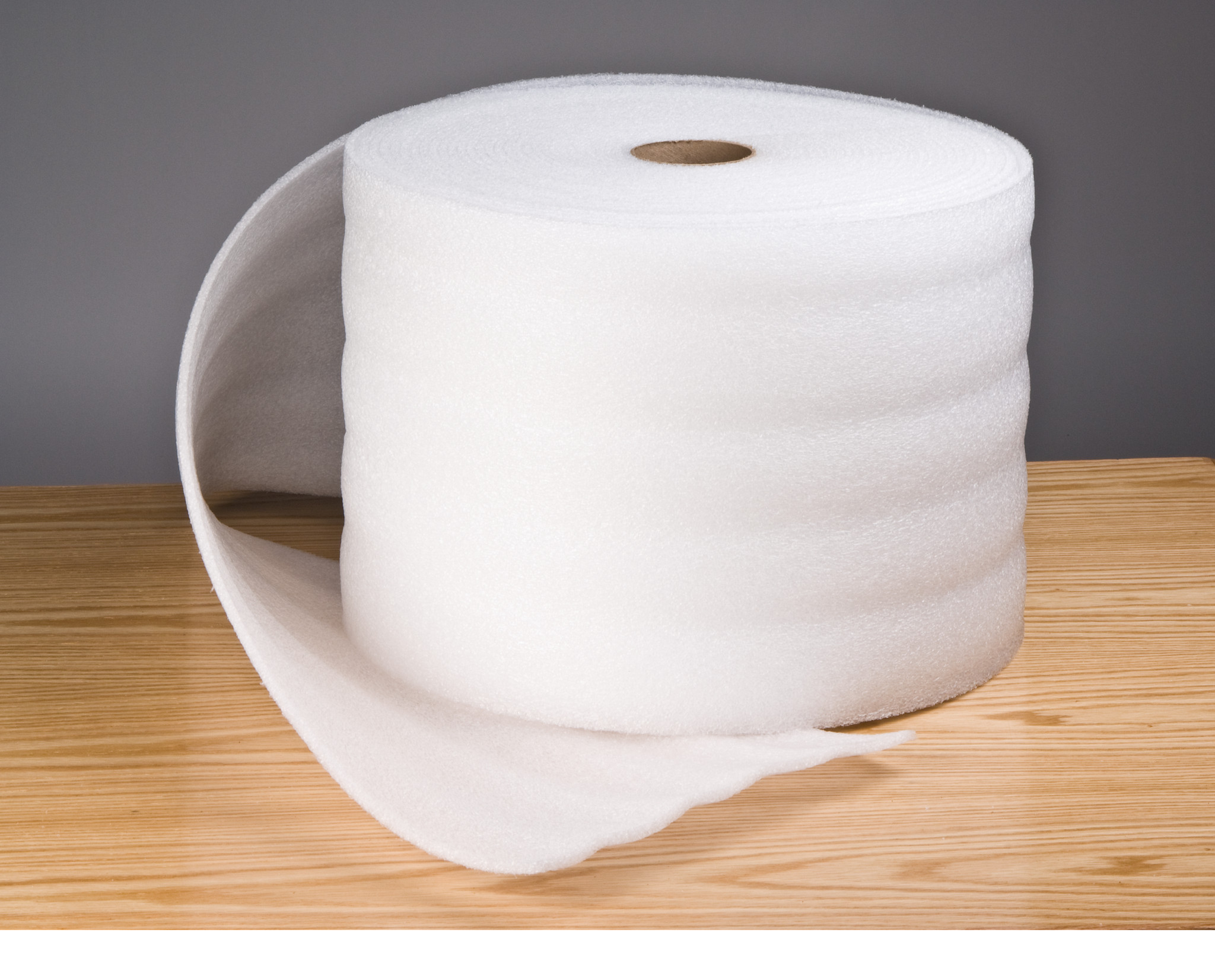 Non-Perforated 1/8" Polyethylene Foam (550 ft.)