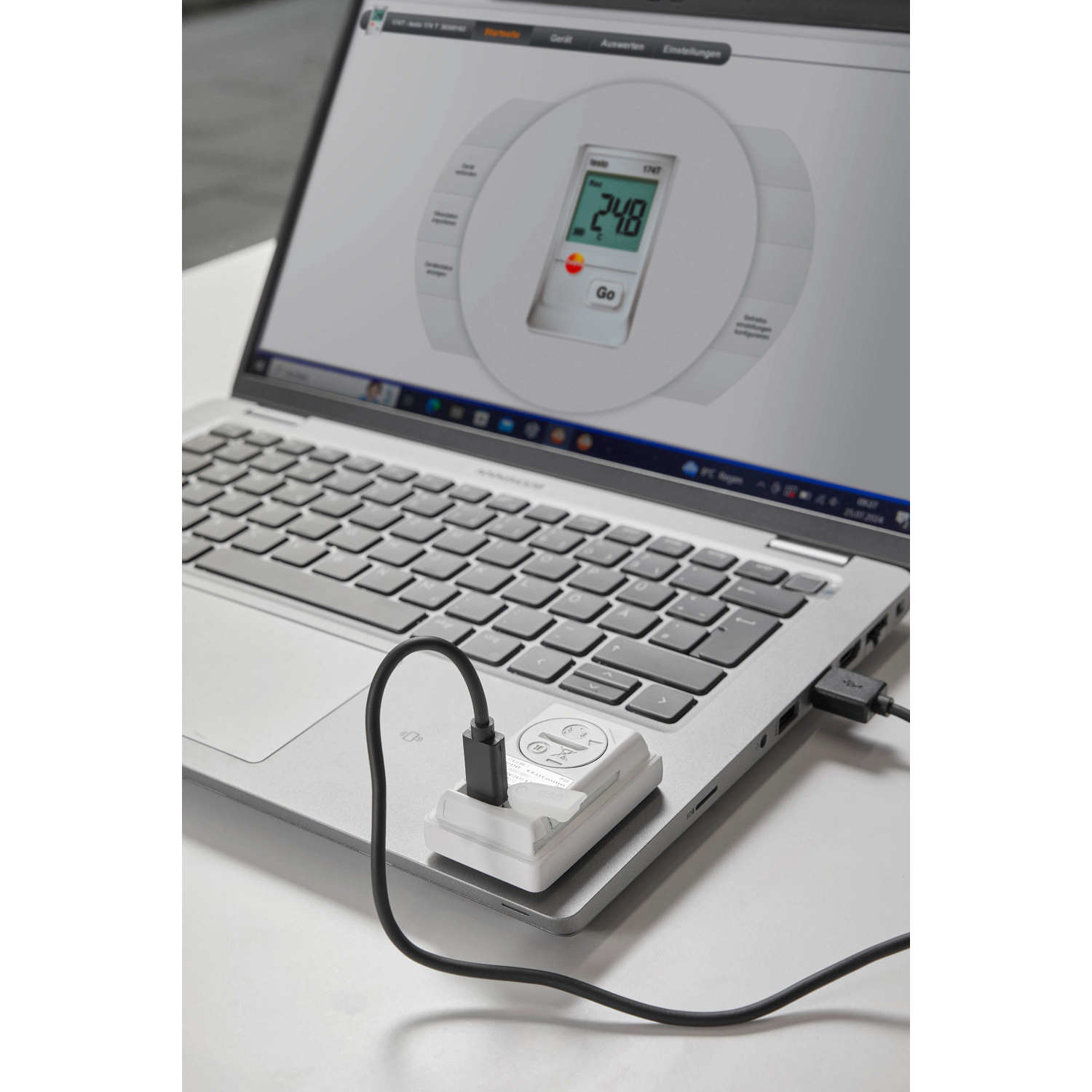 Testo Usb Interface Testo Mini Temperature & Humidity USB-C Data Logger | Temperature ...