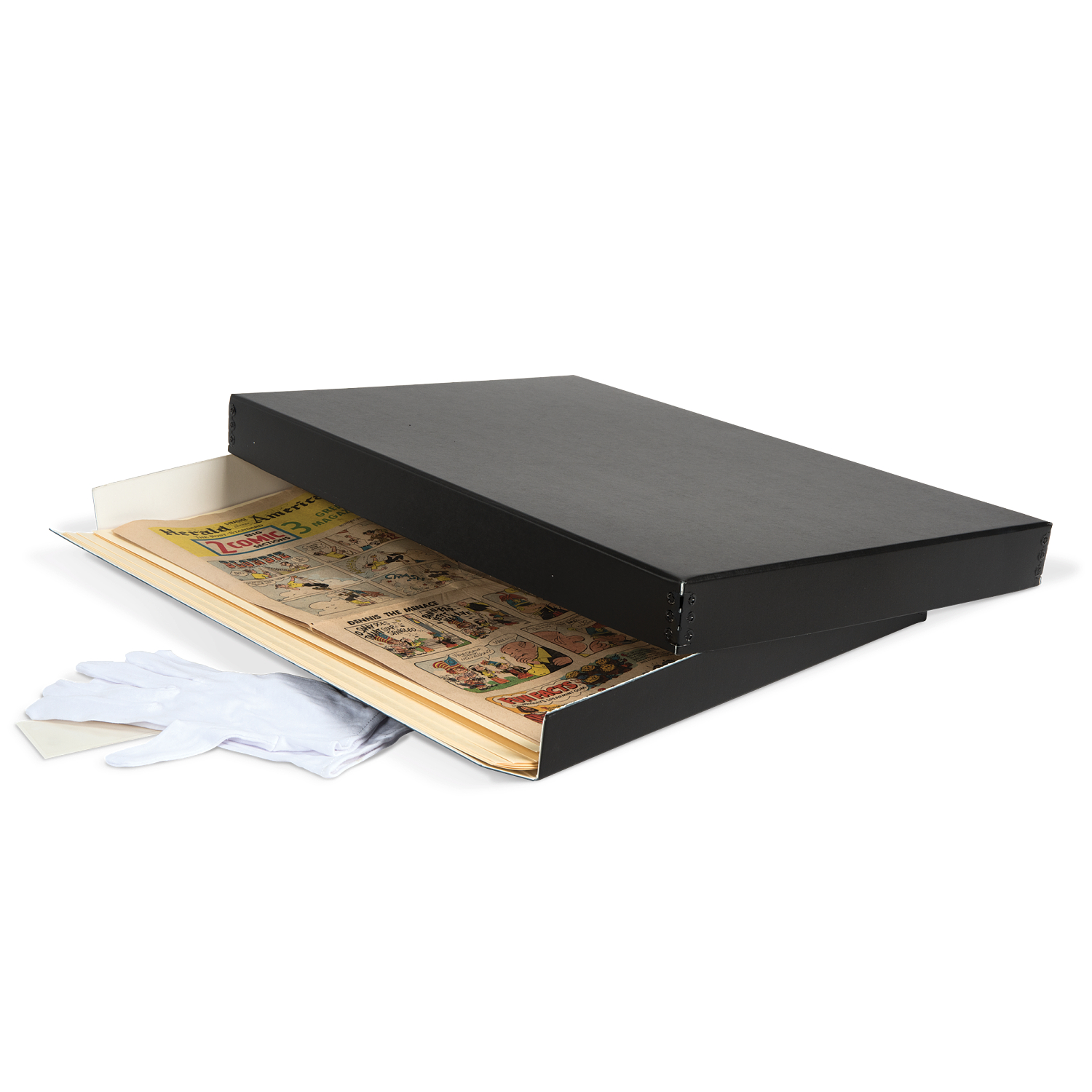 Gaylord Archival® 3 mil Archival Polyester Newspaper Sleeves (5-Pack), Archival Envelopes, Sleeves & Protectors, Preservation