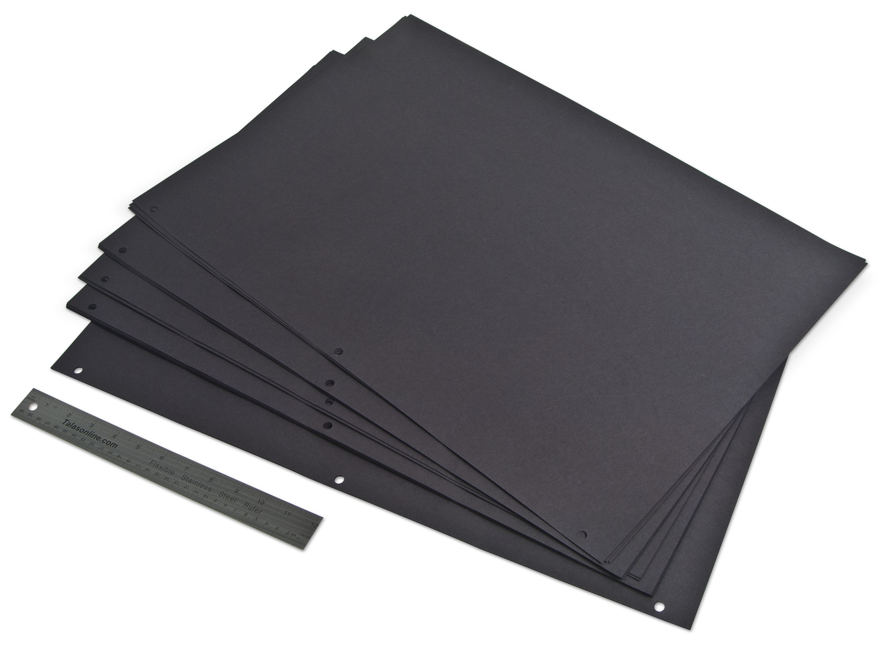 16 x 24" 3-Hole Punched Mounting Pages (25-Pack)