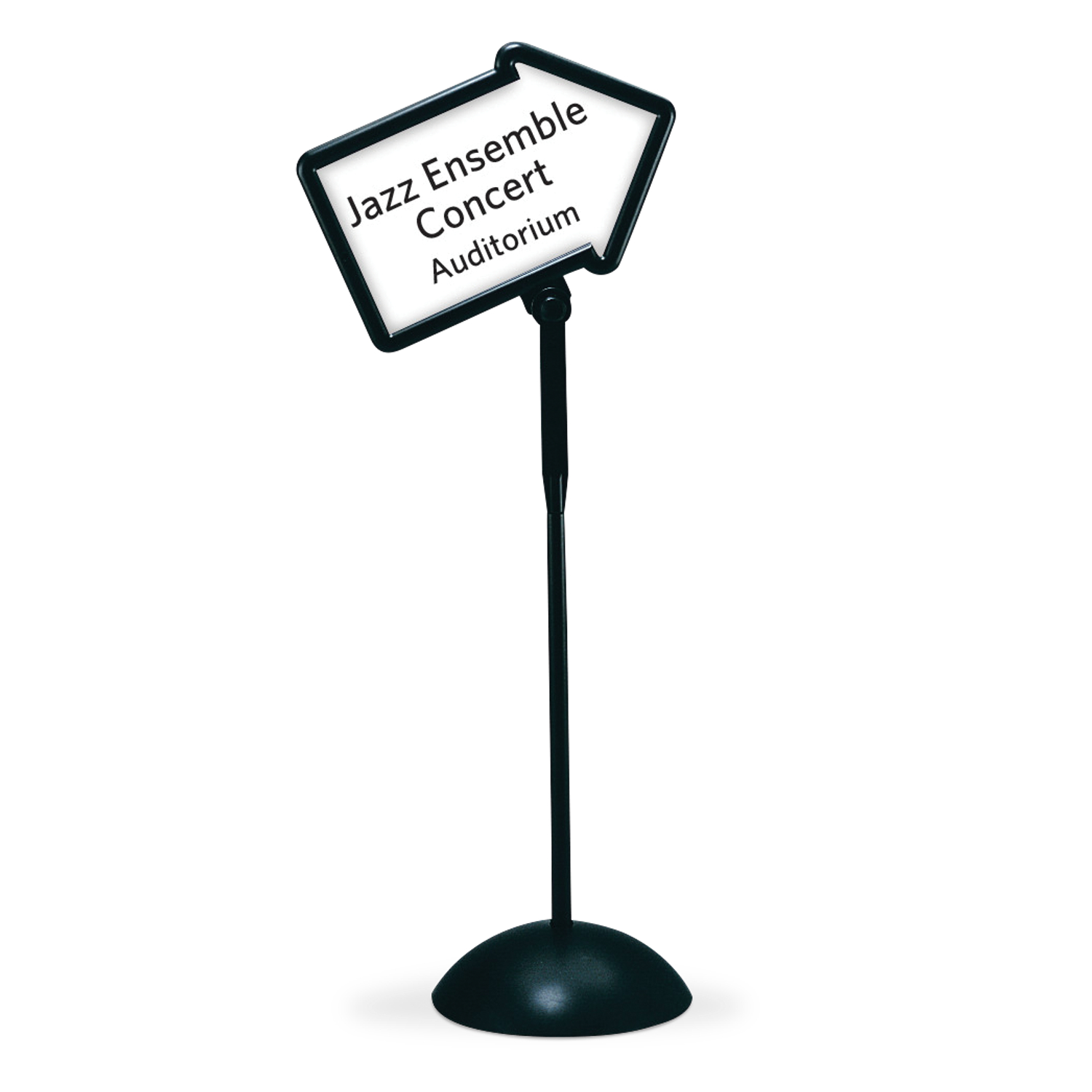 Height Adjustable Poster Board Stand, Black Freestanding Double-Side Sign  Holder 