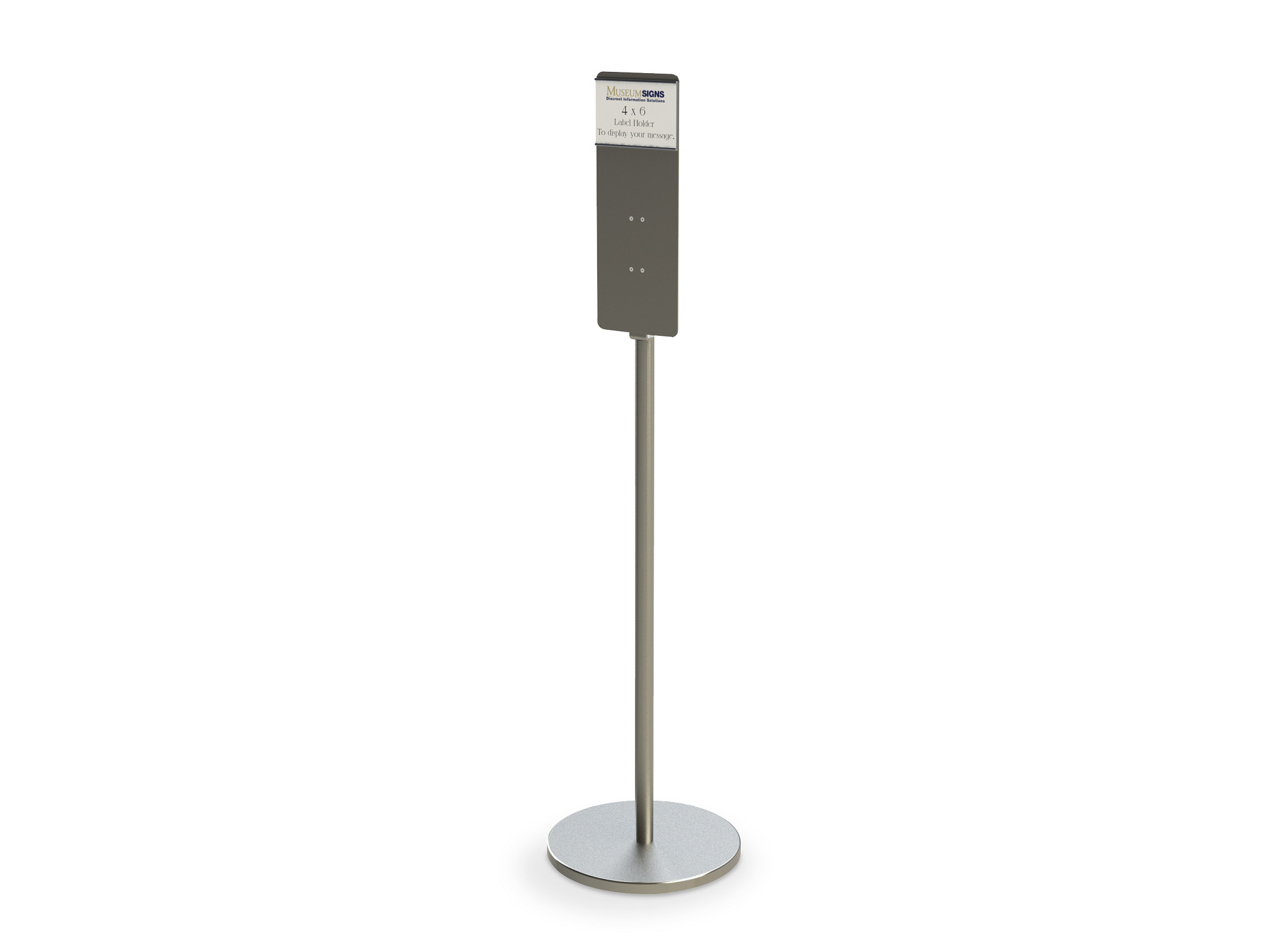 Freestanding Gallery Hand Sanitizer Stand 