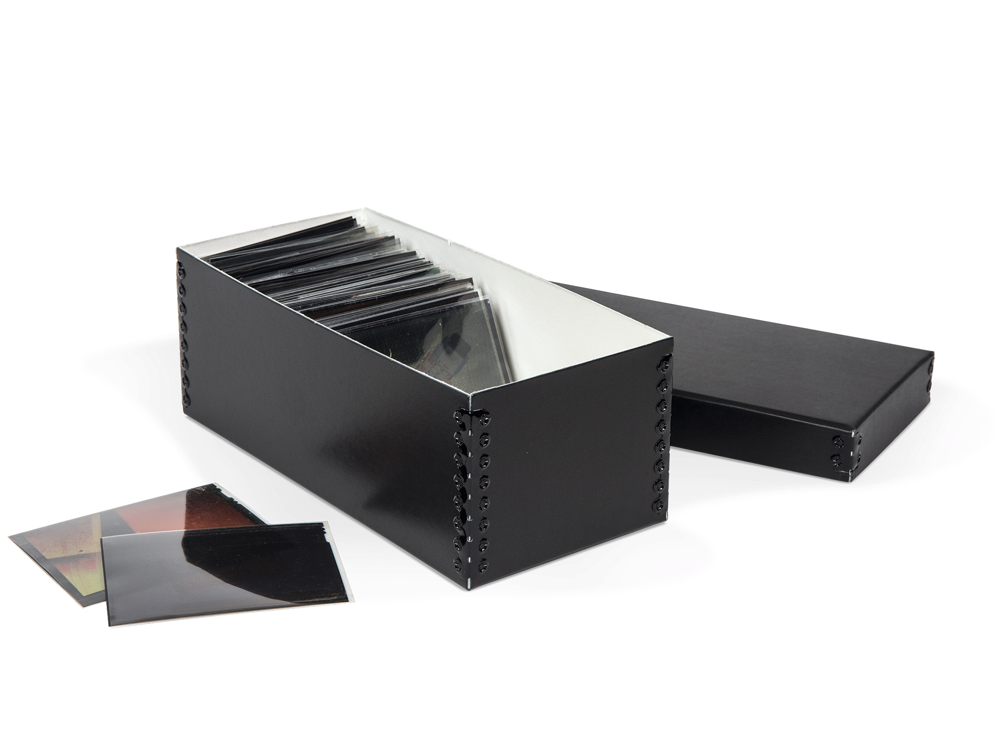 Gaylord Archival® Black Barrier Board Photo & Print Box