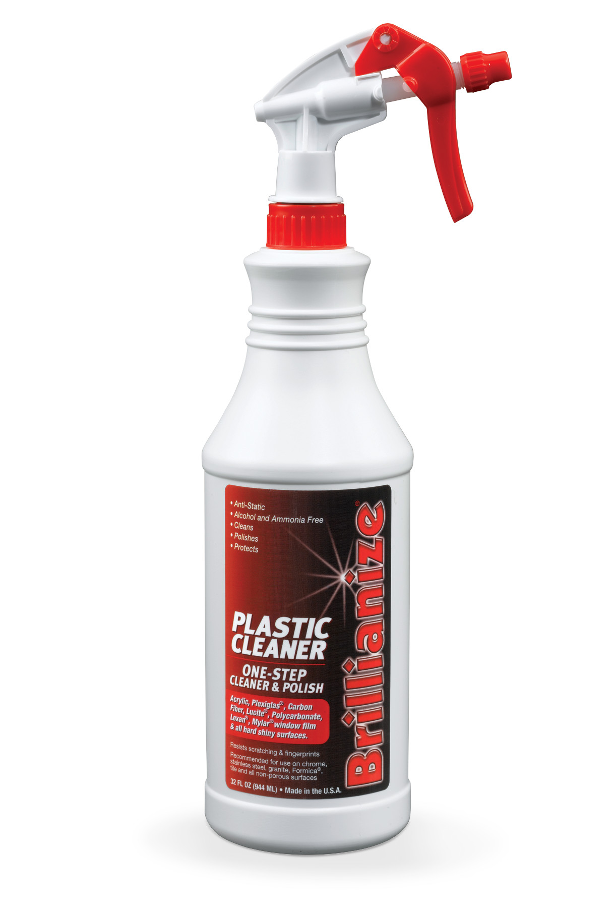 Brillianize® 32 oz. Acrylic & Glass Cleaner & Polish