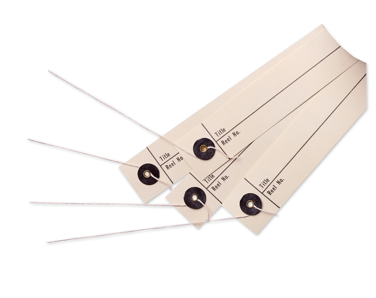 Microfilm Tags for 16mm Film (100-Pack)