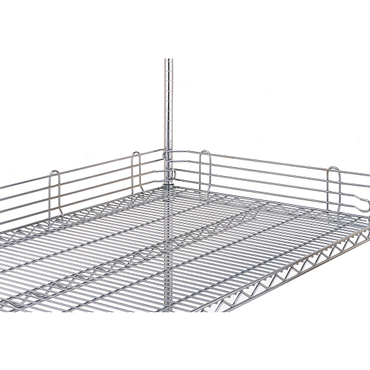 Stackable Back Ledge for Metro Wire Shelving Units