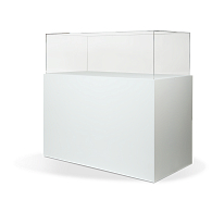 Gaylord Archival&#174; Jewell&#153; Painted Rectangular Pedestal Exhibit Case