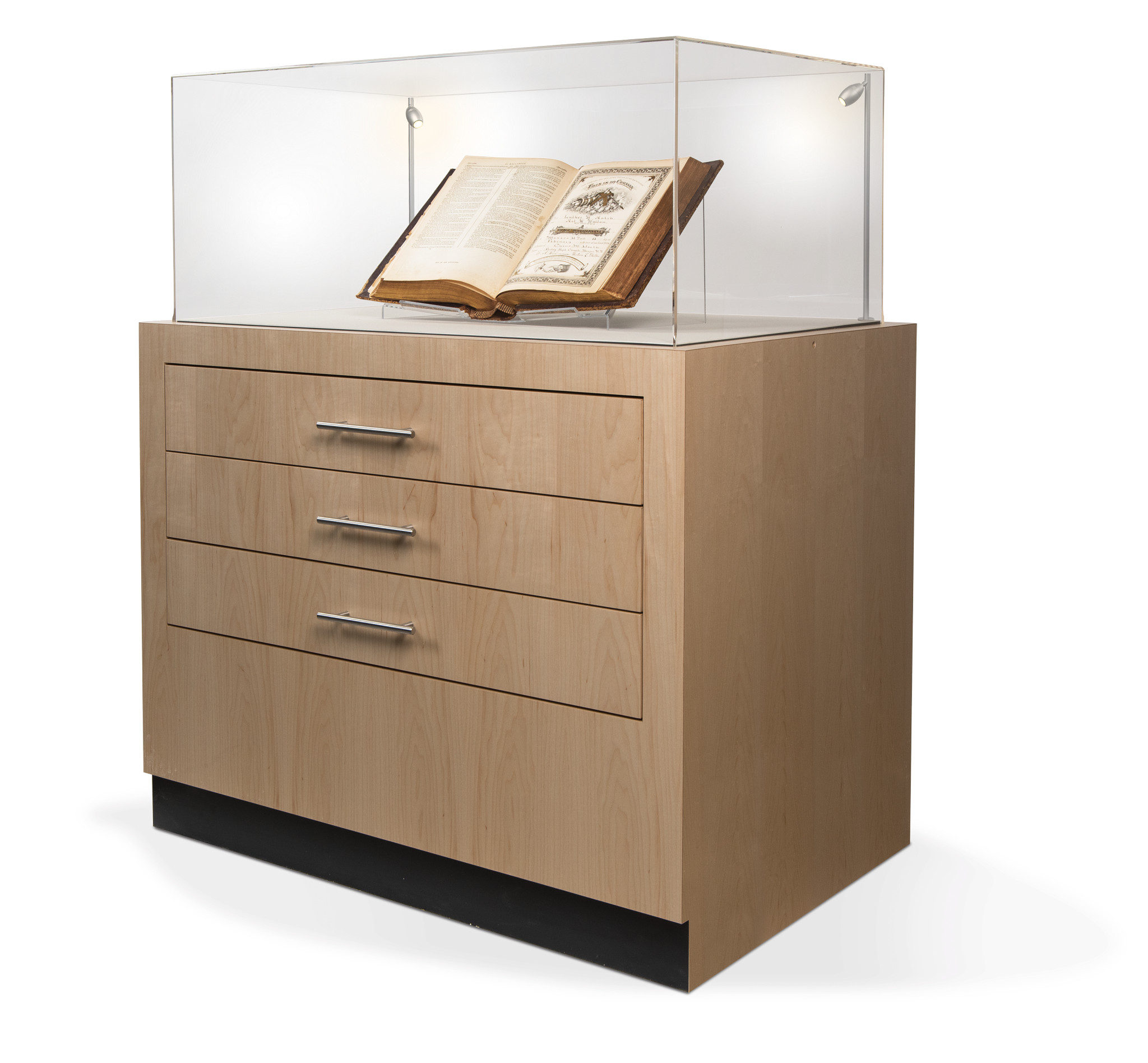 Gaylord Archival® Delphi Triton Case with Lighting