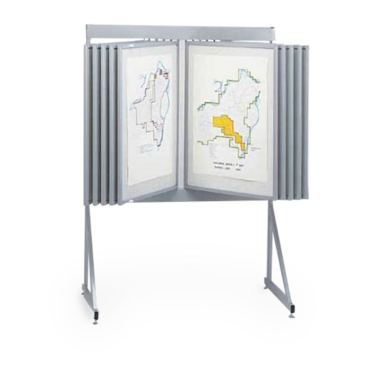 Multiplex System 8000 10-Panel White Mat Board Displayer | Display ...