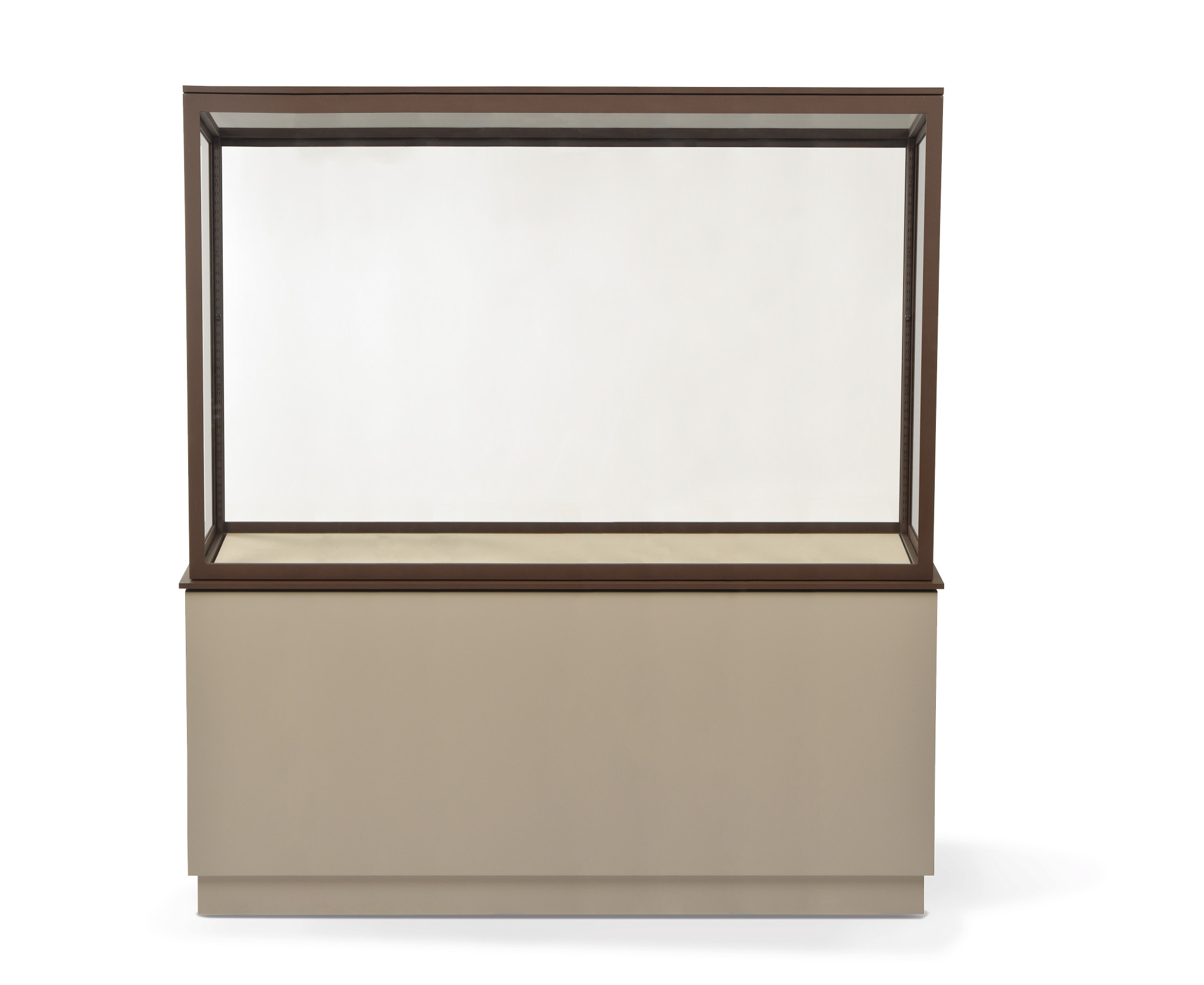 Gaylord Archival® Paxton Rectangular Pedestal Glass Showcase