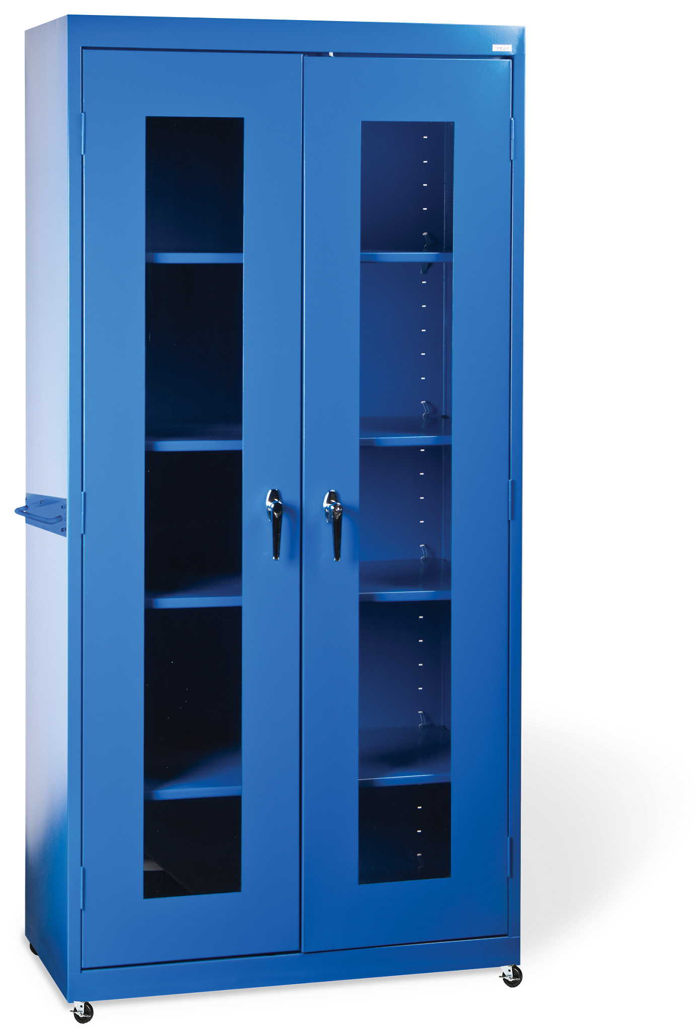 Sandusky-Lee 78"H Mobile Clear View Storage Cabinet