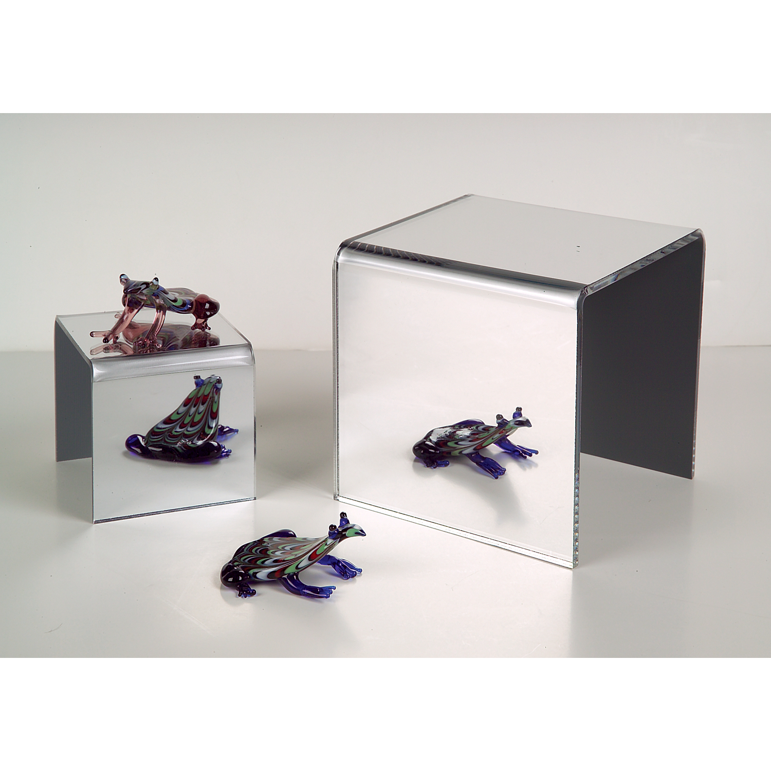 Mirrored Acrylic Display Riser | Risers, Raised Decking & Shelves ...