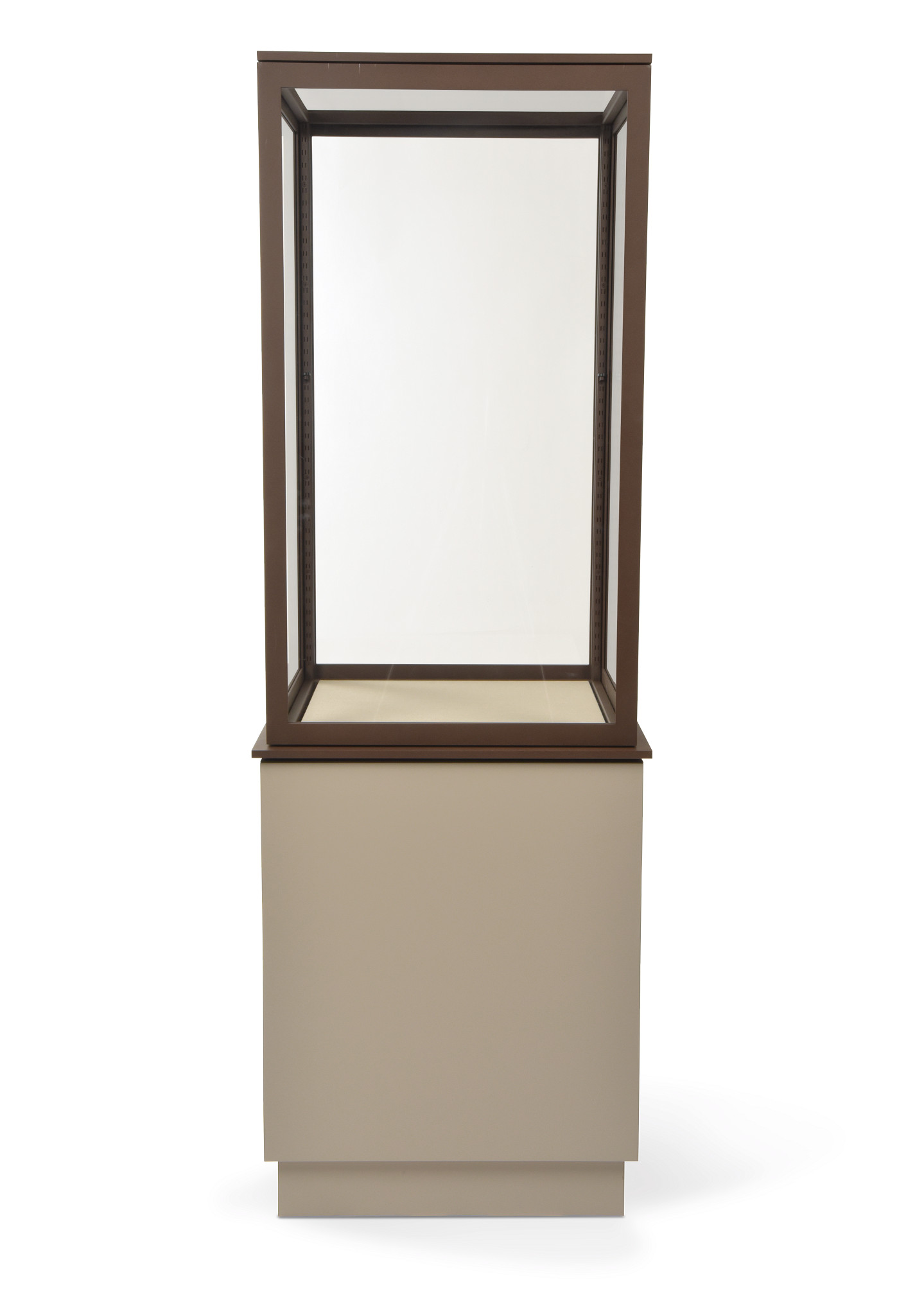 Gaylord Archival® Paxton Square Pedestal Glass Showcase