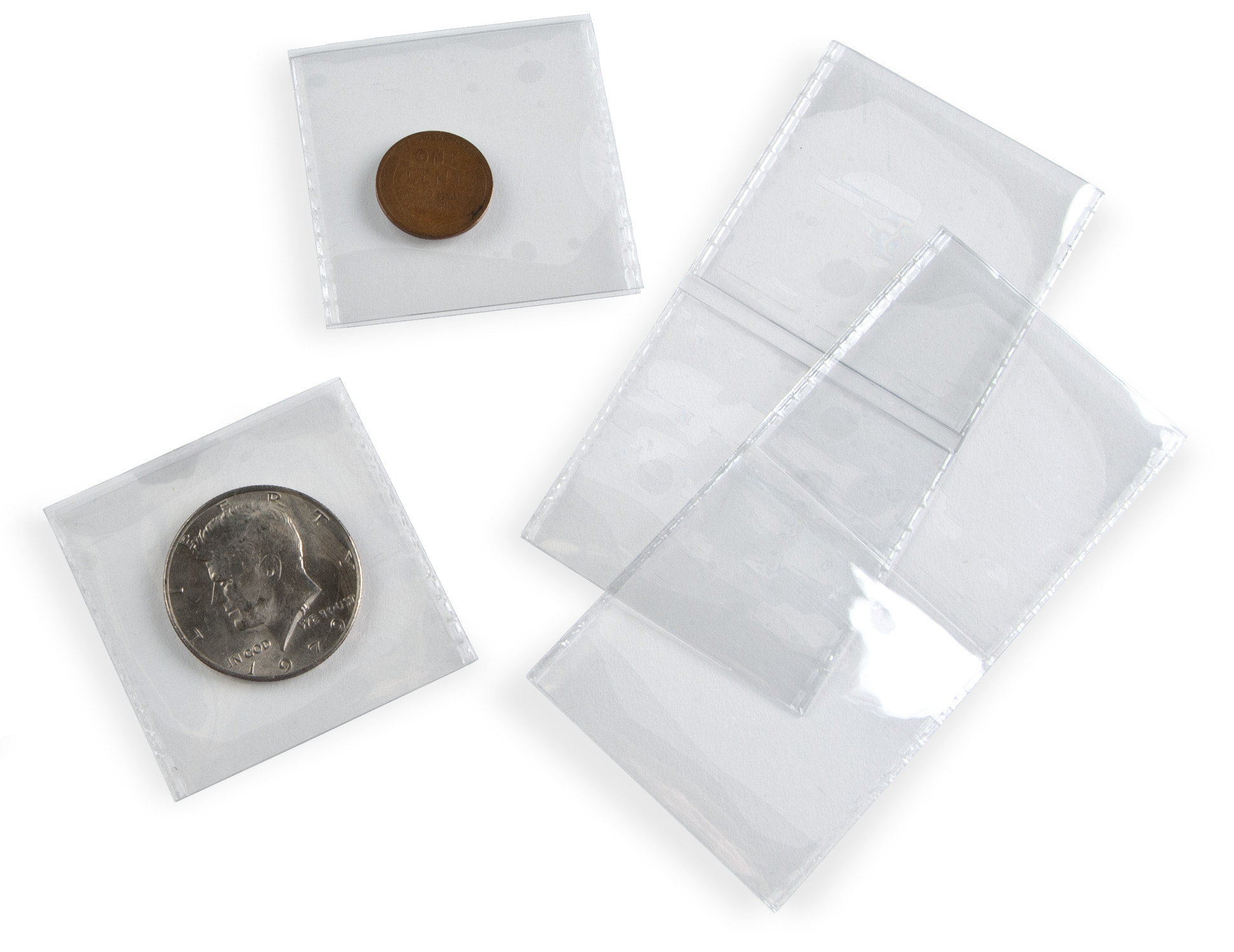 Saflip Polyester Coin Flips (50-Pack)