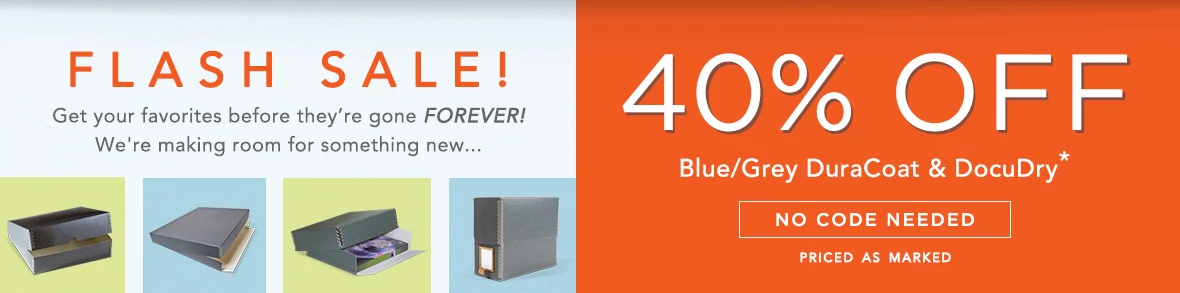 Save 40% on DuraCoat and DocuDry! No code needed!