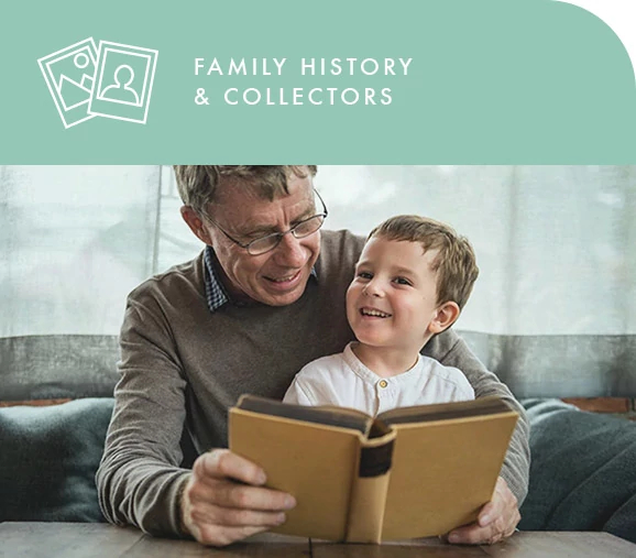 SHOP FAMILY HISTORY & COLLECTORS
