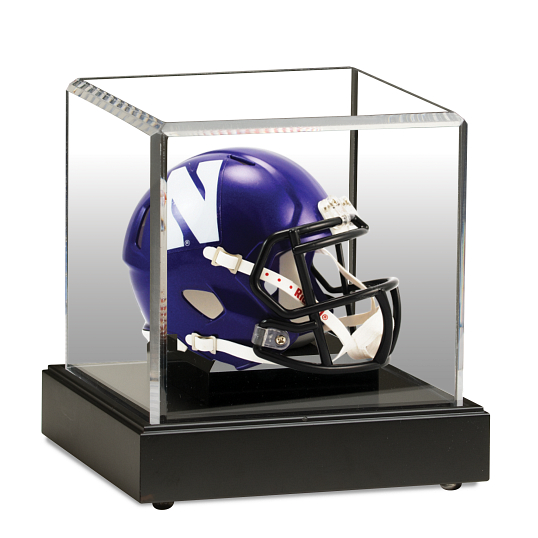 football and mini helmet case 32 Pocket Pro Display Cabinet Oak Specifications Unit Weight Clear Acrylic Mini Football Helmet