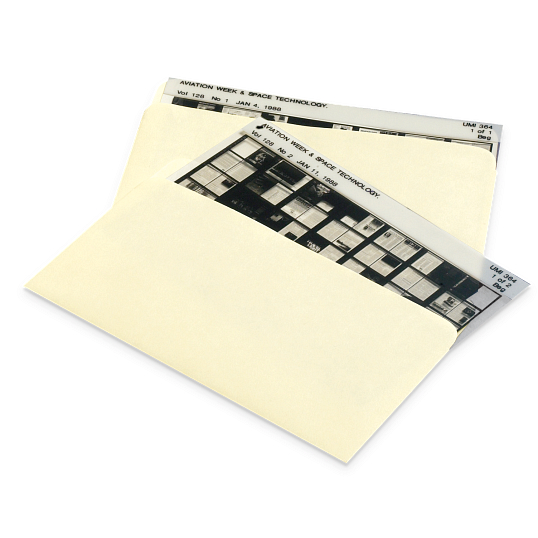 80 lb. Text Plain Microfiche Envelopes (250-Pack)